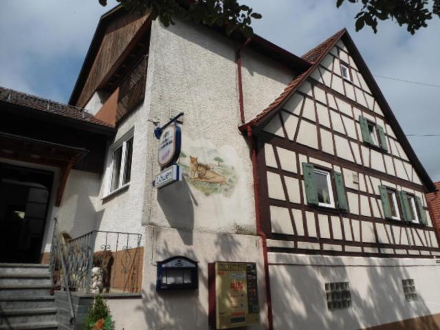 Gasthaus Loewen Nassach  Exterior foto